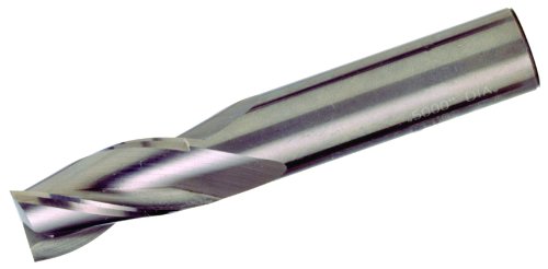 Image of Bassett MSE-3 Series Solid Carbide General Purpose End Mill, TiAlN Coated, 3 Flute, 30 Degrees Helix, Radius Corner End, 0.875 inch Cutting Length, 7 /16 inch Cutting Diameter, 2-1 /2 inch Length (Pack of 1)