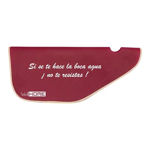 Well Home - Funda para Jamón 'Tiberic' Color Burdeos, Protege y conserva el jamón Condiciones
