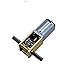 Leloo Lcuihong-Mini-Gleichstrommotor Doppelter/dualer Wellenmotor mit Selbsthemmung, GA12-N20. Schneckengetriebe DC Motor, 3-12V für intelligentes Auto/Roboter/DIY. Modell DIY Ersatzteile