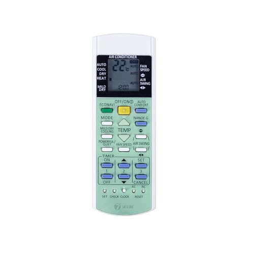 Image of 7SEVEN Compatible for Panasonic AC Remote Original 29B Model 1 1.5 2 Ton Split or Window Air Conditioner