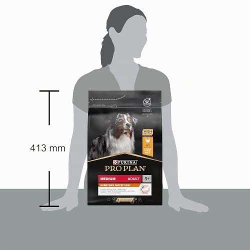 PRO PLAN Medium Adult Everyday Nutrition, reich an Huhn, 4 x 3kg – Ansicht 3