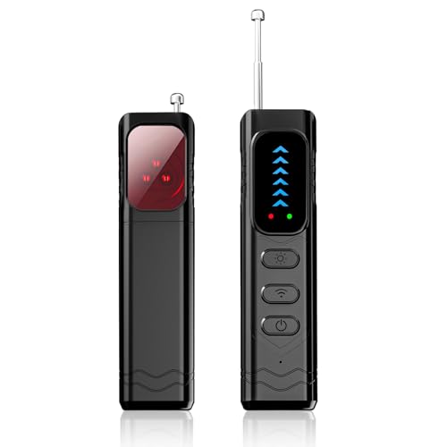 MAOZHUREN Hidden Camera Detectors,Anti-Spying Device,Portable GPS Tracker Detector and Bug Sweeper Device,Wireless Signal and RF Scanner,Hidden Camera Finder for Travel,Hotels,Home,Office,Car