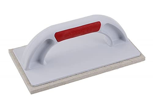 Festa, cazzuola in plastica con feltro bianco, 220 x 130 x 8 mm