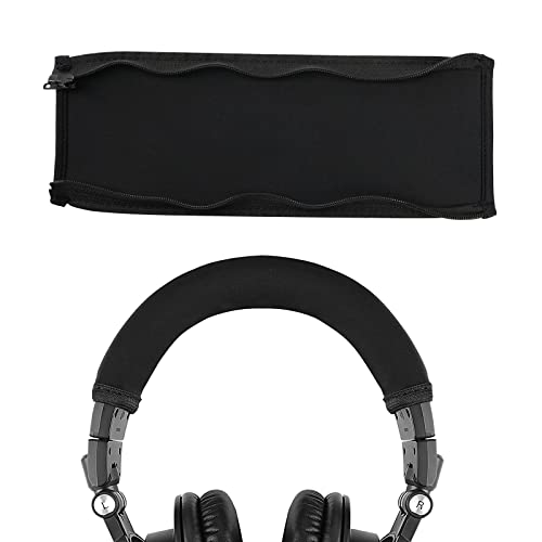 VGOL Headband Cover Compatible with ATH M50x M50XWH M50XBB Headphones Replacement Headband Protector Repair Parts Black - Image 2