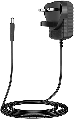 LEKATO Pedal Power Supply Adapter Power Adapter 9V 1A Center Tip Negative Power Source Charging Adapter Wall Charger Plug for Electric Guitar BassEffects Pedal and Keyboard Noise Reduction