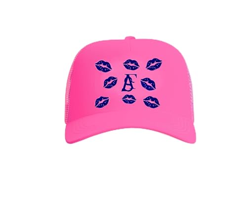 Chapeau de baseball fait main Little Kisses, la douceur du rose pour affirmer votre personnalité