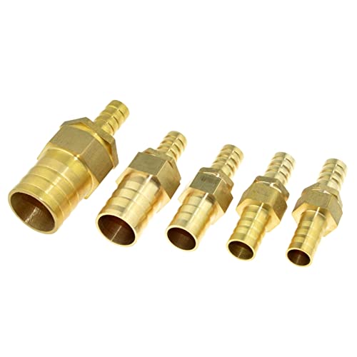 Conector de latón de 14 mm para manguera de gas y tuberías reductoras 5