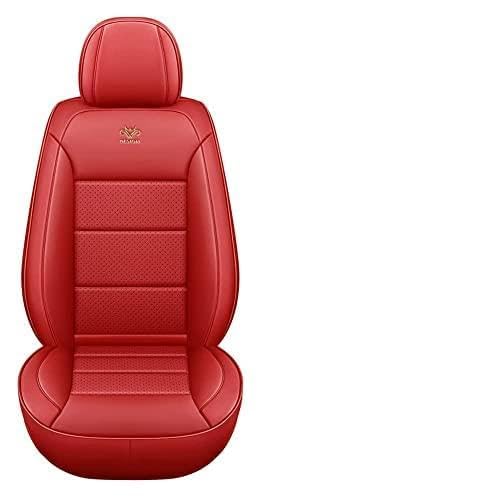 Housse de siège de voiture rouge finitions soignées pour Tiguan et CRV