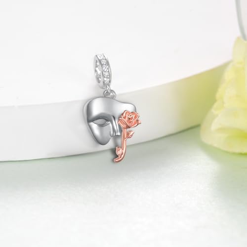 Phantom of the Opera Charms 925 Sterling Silver Phantom of the Opera Merchandise Charms Broadway Music Theater Gifts for Women2