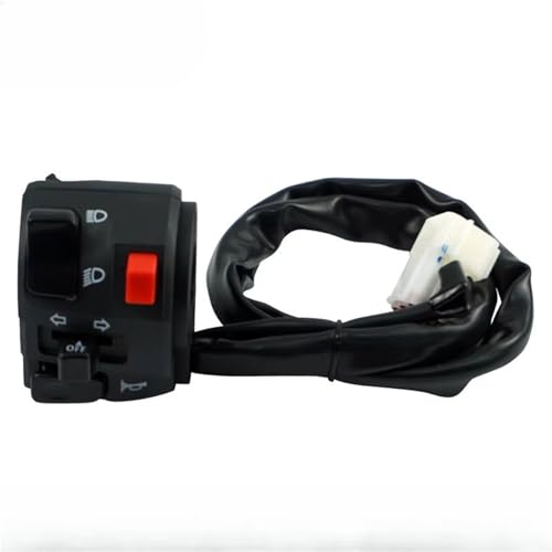 Interrupteur moto guidon 22mm commutateur universel pour klaxon