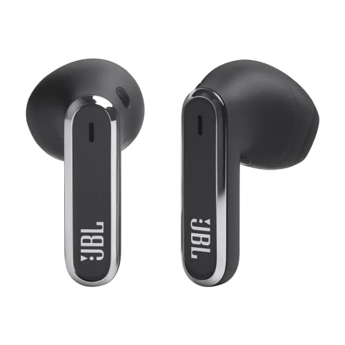 JBL Live Flex – In-Ear-Bluetooth-Kopfhörer mit 40 Stunden Akkulaufzeit – Geräuschunterdrückung und wasserdicht – Schwarz – Ansicht 5
