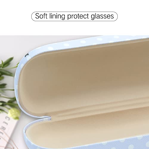 Image of PERFECTSIGHT Hard Shell Eyeglasses Case, Kawaii Protective Glasses Case for Kids, Cute Eyeglass Case for Women Men Girls
