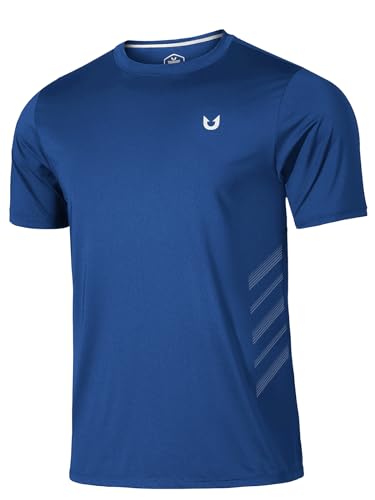 NORTHYARD Breathable 2.0™ Men's Athletic Workout T-Shirt RoyalBlue-XL