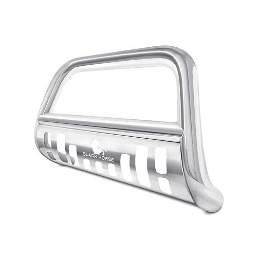 Image of Black Horse BB080800-SP Stainless Steel Bull Bar Compatible with 2008-2017 Jeep Patriot