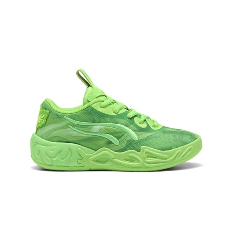 PUMA Kids Boys X Lamelo Ball Mb.04 Lo Team Basketball Sneakers Shoes - Green - Size 1 M