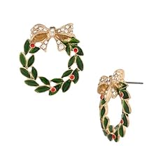 Wreath Bow Earrings
