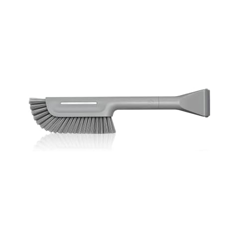 Rightcar Solutions Snow Brush for car | 17.5" Portable Snow Scraper for Car | | Premium Ice scrapers for car Windshield | Durable Ice Scraper for Car for Easy Snow Removal (Grey) Cover