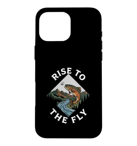 Fly Fishing Trout Angler Rise To The Fly Outdoor Art �X�}�z�P�[�X iPhone 16 Pro Max �p