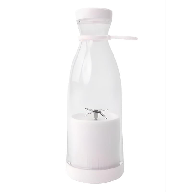 Elevea 𝟏𝟓-𝐘𝐚𝐫 𝐋𝐨𝐧𝐠-𝐋𝐢𝐟𝐞 𝐖𝐚𝐫𝐫𝐚𝐧𝐭𝐲 Mini Portable Blender, USB Juicer Mixer Grinder 350ml, Smoothie Maker Bottle for Juice Milkshake Fruit Blender Travel Home Use-image-17