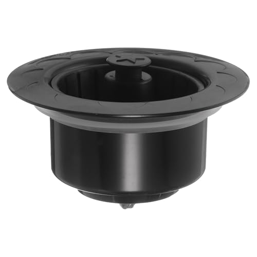 Colador para desagüe de fregadero de cocina ABS negro