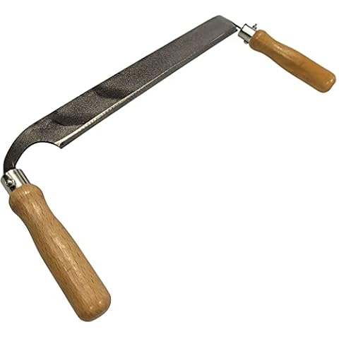 Zugmesser gerade Form mit 270 mm Ziehmesser Abziehmesser Zugklinge Klinge Abziehklinge Bogenbau Zug Messer Zieh Messer Schaber Rindenschäler Entrinder Cover