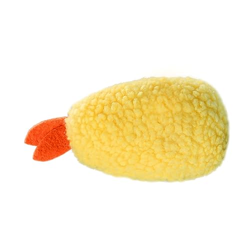 HEEPDD Giocattolo da Masticare per Cani Resistente Al, Gamberetti Fritti in Peluche per Cani, Giocattolo da Masticare, Ideale per la Dentizione e il Gioco da per Resistente Al, Nan Forniture per