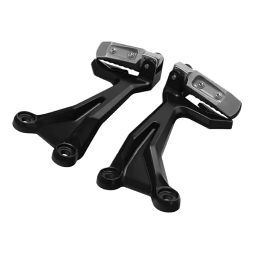 Repose-pieds passager arrière avec supports noirs pour moto Z650 modèles 2017 à 2023 - 4