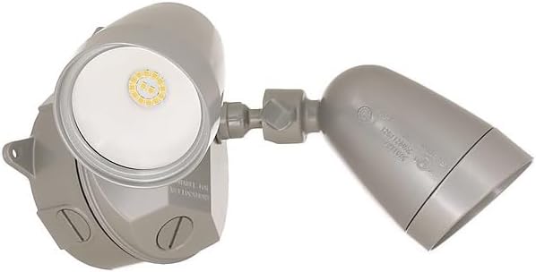 Bell Flood Light Kit LLK2000S 250-Watt EQ LED Gray 2-Head Switch-Controlled Flood Light with Adjustable 2000-Lumen
