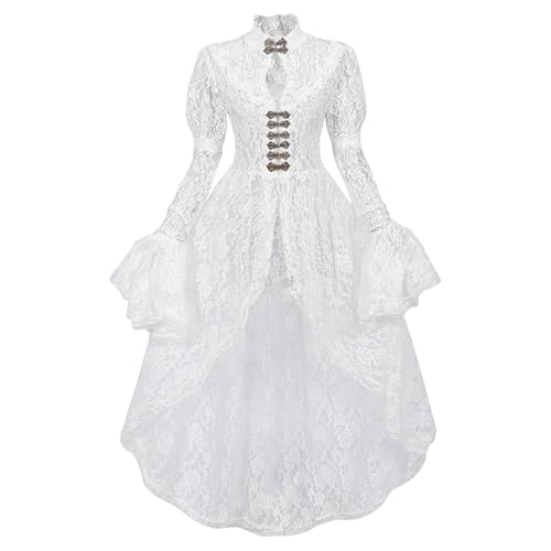 Robe de bal victorien en dentelle idéale pour vos soirées costumées et cocktails