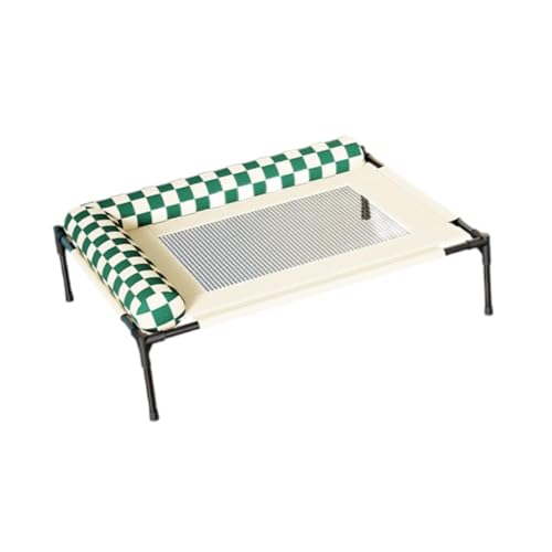 Lit surélevé pour chien robuste lavable respirant avec coussin de taille S - 8