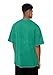 Arnodefrance Unisex Vintage Loose Fit Crewneck Acid Washed Tshirt Oversized Tee Shirt Heavyweight Cotton Short Sleeve Shirt Green