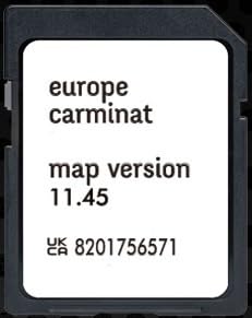 Generisch Kartenaktualisierung (GPS-Navigation) - Europa 2025 – Version 11.45-8201756571 – kompatibel mit Renault Tomtom Carminat