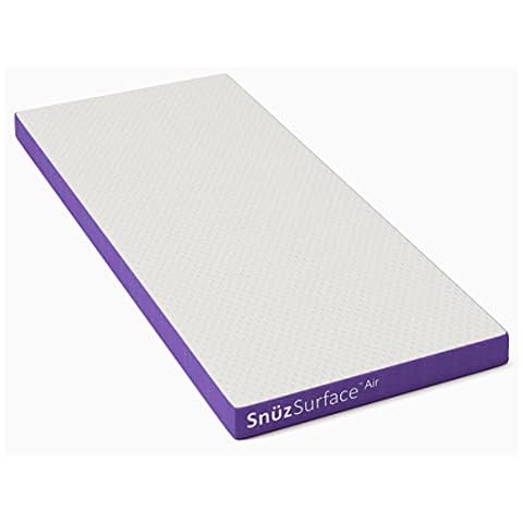 Snuz SnuzSurface Air Crib Mattress SnuzPod3, Polyester, SnuzPod3-44x80cm,White Cover