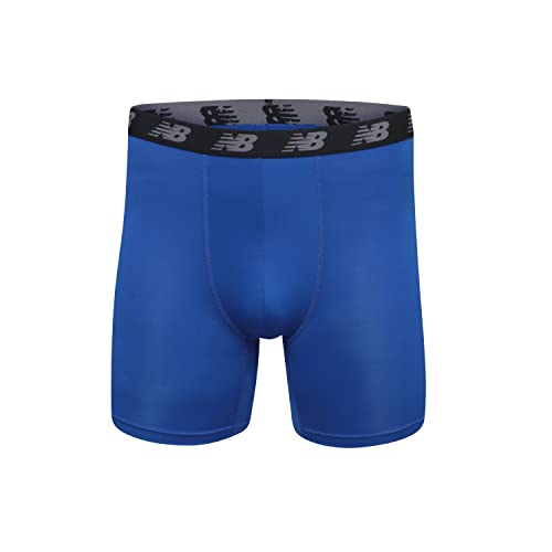 Buy New Balance Men's Performance 5" No Fly Boxer Brief, 4Pack at