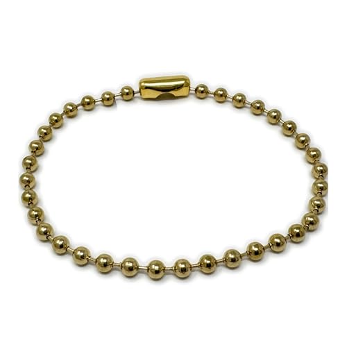 Image of LZD 6-10 inch Stainless Steel Ball Chain Beads Bracelet Silver Gold Multicolor 2 /4 /6 /8 /10mm Bead P274