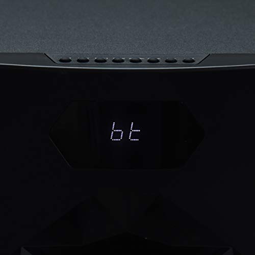 Oscar OSC-5180BT Multimedia Speaker 5.1 with Bluetooth, Home Theater System 8" SW with Bluetooth, Digital FM Radio (Black)