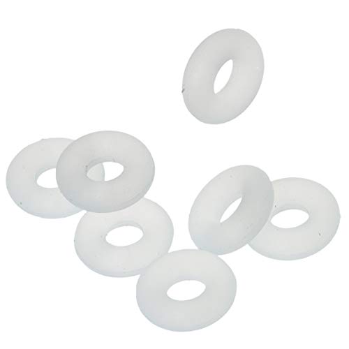 Queenberry - Gommini in silicone per gioielliuropei,uropei, colore: bianco, 20 pezzi