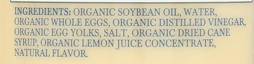 Hellmann's Organic Mayonnaise Original Mayo Creamy Condiment for Sandwiches and Simple Meals Made with Organic Free-Range Eggs 15 oz