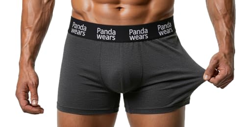 Image of PandaWears Plus Size Cotton Stretch Trunks for Men (Big & Tall)