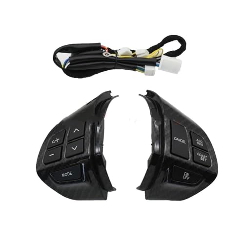 Commutateur de volant pour Mitsubishi Lancer et Outlander en carbone