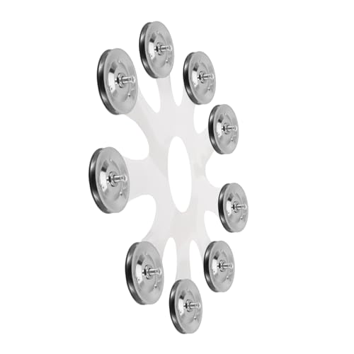 SUPVOX Drum Cymbals Accessory Tambourine Ring High Performance Metal Drum Set Parts