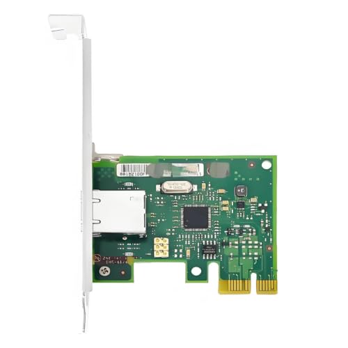 PCIe x1 2.5G Tarjeta de Red Puente RJ45 Simple, Adaptador LAN Gigabit Ethernet 2500Mbps con Controlador I226 para PC de Escritorio NAS Gaming miniatura 1