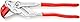 KNIPEX Fliesenbrechzange mit Kunststoff überzogen verchromt 250 mm, 91 13 250