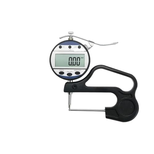 Calibrador digital de espesores 0-10 mm, medidor de grosor para papel, película, cuero y esponjas miniatura 1