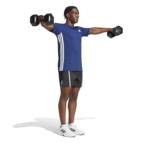 adidas Men's Train Essentials Feelready 3-Stripes T-Shirt3