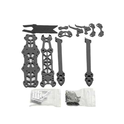 5インチ 225mm 5mmアーム クワッドコプターフレーム カーボンファイバー プリントパーツ付き 5インチ FPV フリースタイル RC レーシングドローン用(Mark4 5IN)