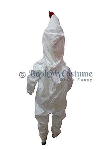 Image of BookMyCostume Chicken Hen Bird Kids Fancy Dress Costume 3-4 years