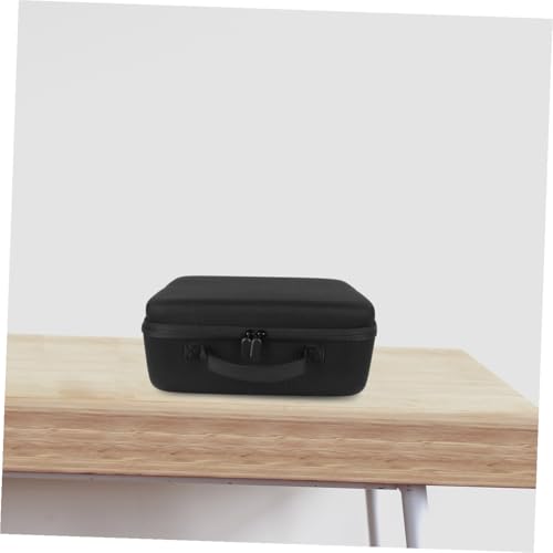 Étui en EVA pour sèche-cheveux Healeved : boîte de rangement portable noire pour voyage