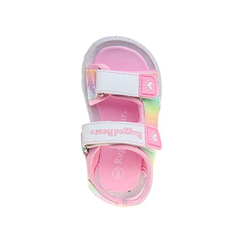 Image of Rugged Bear Girls Sport Active Summer Open Toe Sandals (Toddler)