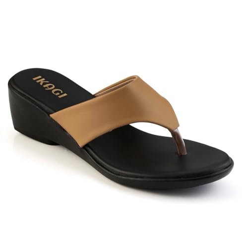 Image of IKAGI Casual & Formal slippers | Stylish chappal for women | Comfortable & Stylish Wedges sandals for women & Girls